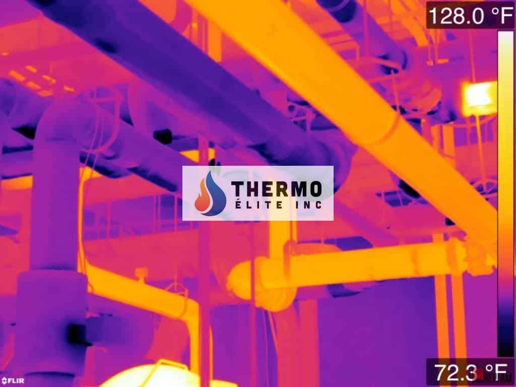 Inspections thermographiques infrarouges pour les tuyaux