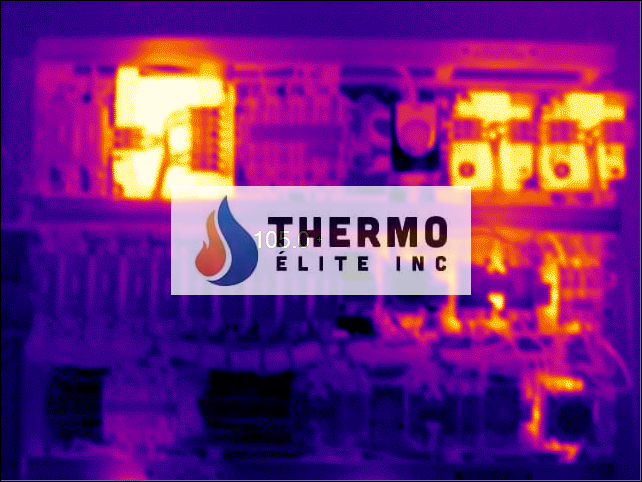 Imagerie thermique sur les systèmes électriques De travail