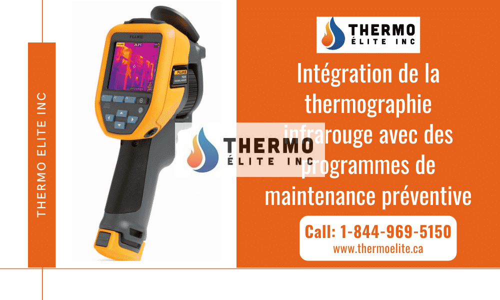 Intégration de la thermographie infrarouge avec des programmes de maintenance préventive