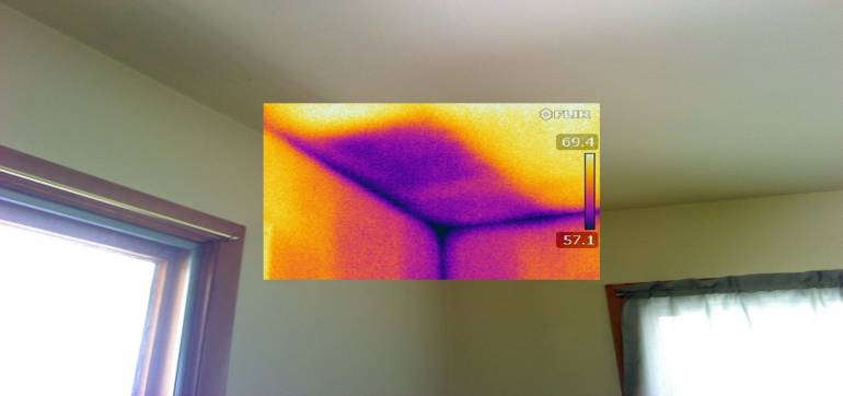 Thermography Wall Inspection