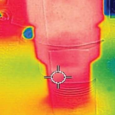 Localisateur de vidange par thermographique infrarouge