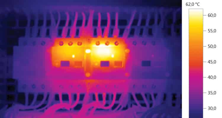 Inspections thermiques des systèmes électriques