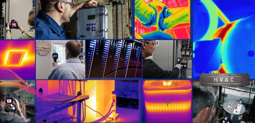 Inspections d'imagerie thermique des systèmes CVC