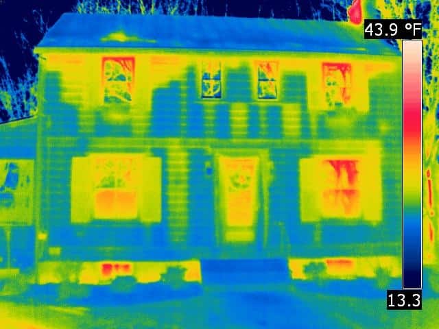 What can be seen through Thermal Imaging?
