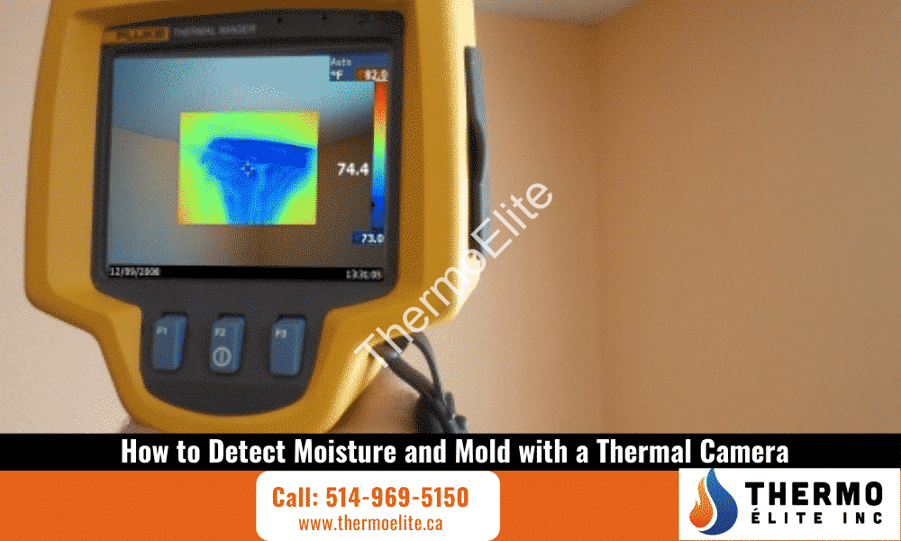 Thermal Imaging Camera for Water Leak Detection and Moisture Damage