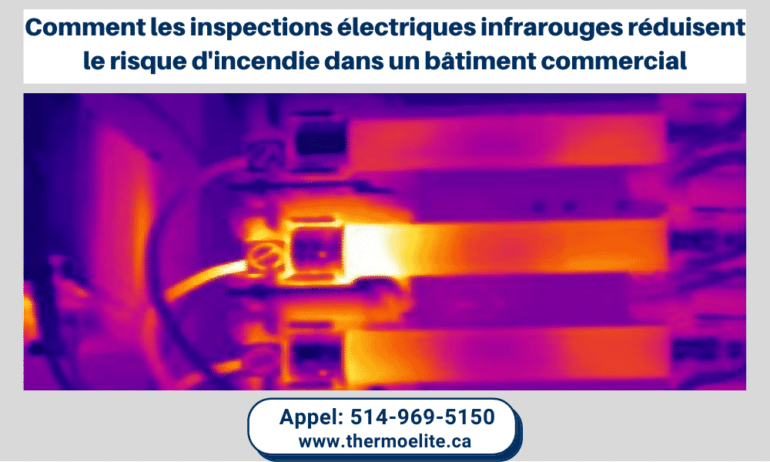 Comment les inspections électriques infrarouges réduisent le risque d’incendie d’un bâtiment commercial