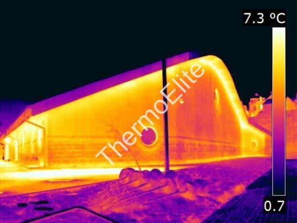 Commercial Thermographic Heat Loss